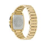 Versace Dominus Chronograph Black Dial Gold Steel Strap Watch For Men - VE6H00523 Buy Now By Versace