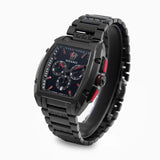 Versace Dominus Chronograph Quartz Black Dial Black Steel Strap Watch For Men - VE6H00623 Buy Now By Versace