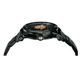 Versace Palazzo Empire Quartz Black Dial Black Steel Strap Watch For Men - VEDB00518 Buy Now By Versace