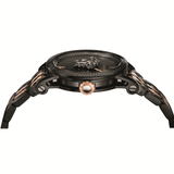 Versace Palazzo Empire Black Dial Two Tone Steel Strap Watch for Men - VERD00618 Buy Now By Versace