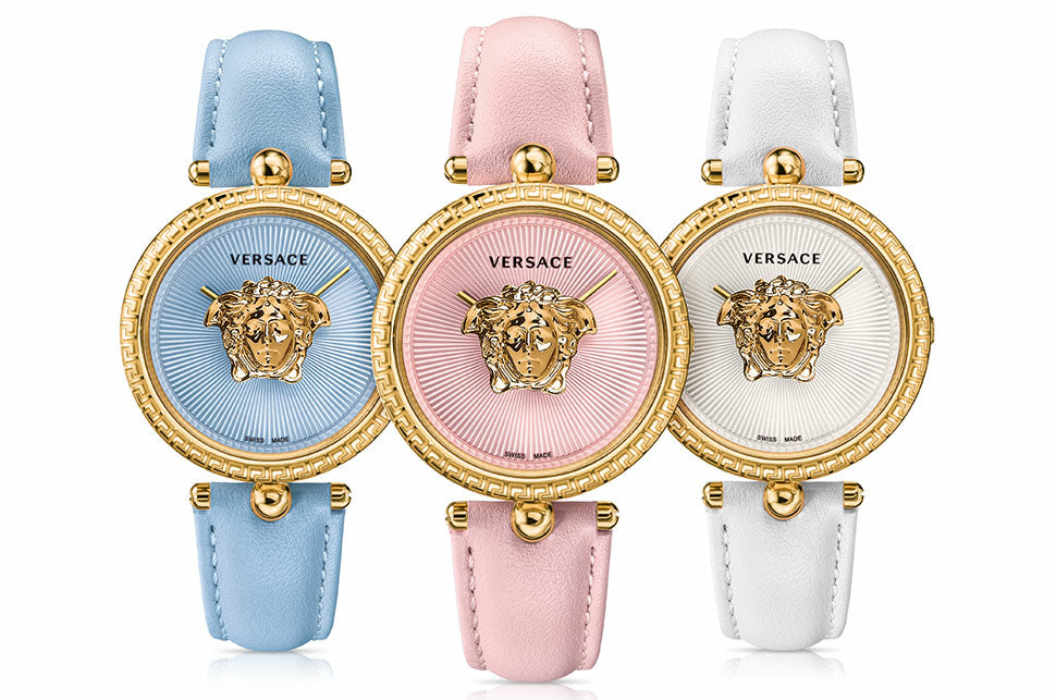 Versace Palazzo Empire White Dial White Leather Strap Watch for Women - VCO010017 Buy Now By Versace