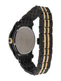 Versace Palazzo Empire Black Dial Two Tone Steel Strap Watch for Men - VERD01119 Buy Now By Versace