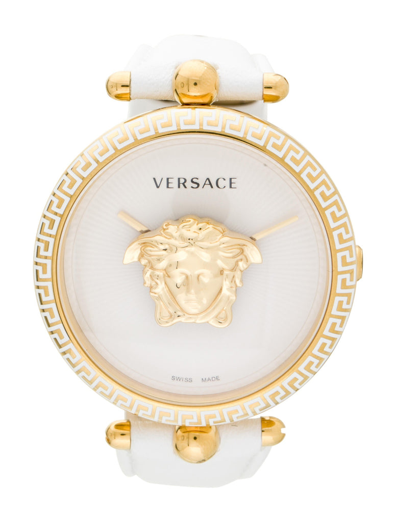 Versace Palazzo Empire White Dial White Leather Strap Watch for Women - VCO040017 Buy Now By Versace