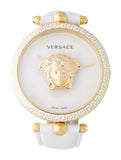 Versace Palazzo Empire White Dial White Leather Strap Watch for Women - VCO040017 Buy Now By Versace