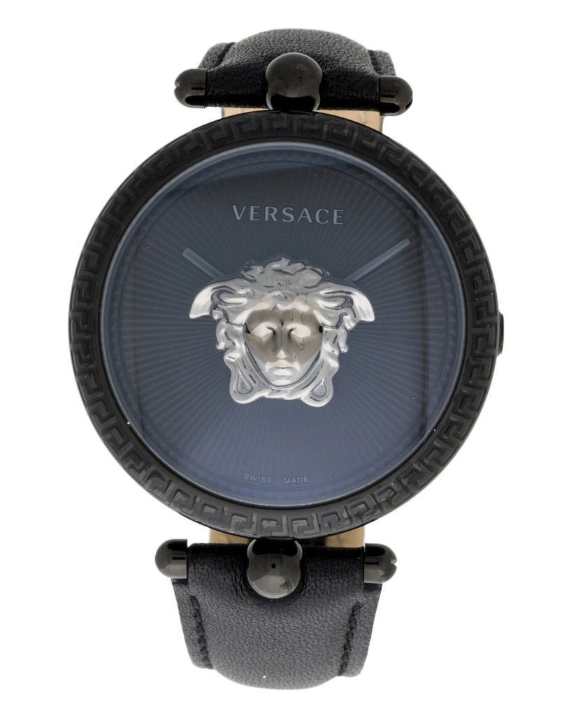 Versace Palazzo Empire Black Dial Black Leather Strap Watch for Women - VCO050017 Buy Now By Versace