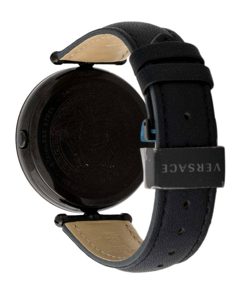 Versace Palazzo Empire Black Dial Black Leather Strap Watch for Women - VCO050017 Buy Now By Versace