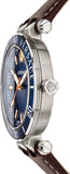 Versace Greca Sport Analog Blue Dial Brown Leather Strap Watch For Men - VEZ300121 Buy Now By Versace