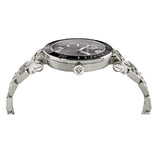 Versace Greca Sport Quartz Black Dial Silver Steel Strap Watch For Men - VEZ300321 Buy Now By Versace