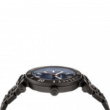 Versace Greca Sport Quartz Black Dial Black Steel Strap Watch For Men - VEZ300621 Buy Now By Versace