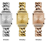 Guess Vanity Silver Dial Silver Steel Strap Watch for Women - W1029L1 Buy Now By Guess