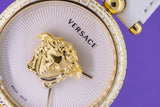 Versace Palazzo Empire White Dial White Leather Strap Watch for Women - VCO040017 Buy Now By Versace