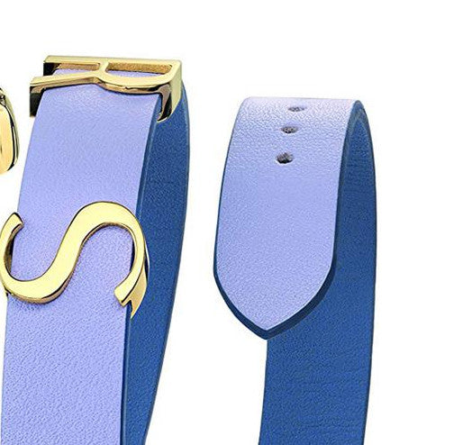 Versace V-Flare Silver Dial Purple Leather Strap Watch for Women - VEBN00318 Buy Now By Versace