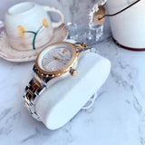 Versace Hellenyium Silver Dial Two Tone Steel Strap Watch for Women - V12030015 Buy Now By Versace