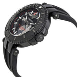 Versace V-Race Diver Black Dial Black Rubber Strap Watch for Men - VAB050016 Buy Now By Versace