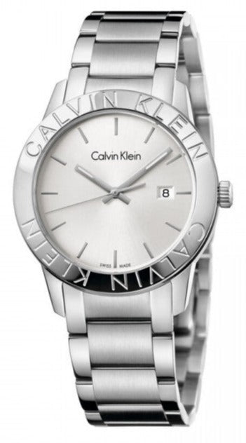 Calvin Klein Steady Silver Dial Silver Steel Strap Watch for Women - K7Q21146 Buy Now By Calvin Klein