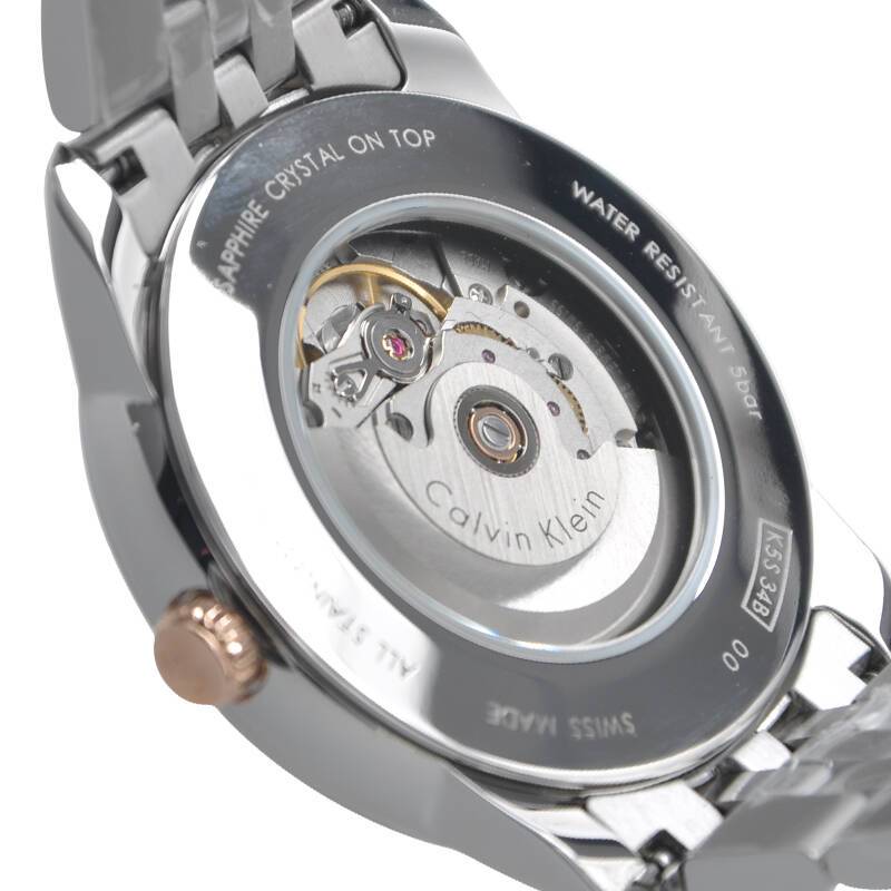 Calvin Klein Infinity Silver Dial Silver Steel Strap Watch for Men - K5S34B46 Buy Now By Calvin Klein