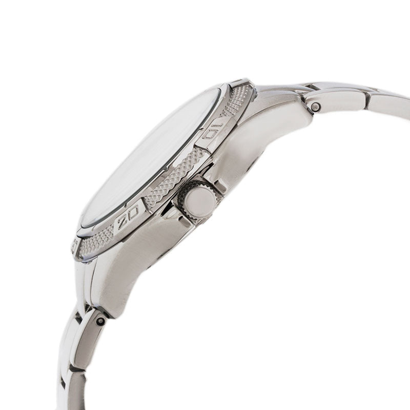 Guess Mini Phantom Silver Dial Silver Steel Strap Watch for Women - W0235L1 Buy Now By Guess