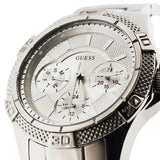 Guess Mini Phantom Silver Dial Silver Steel Strap Watch for Women - W0235L1 Buy Now By Guess