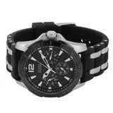 Guess Oasis Black Dial Black Rubber Strap Watch for Men - W0366G1 Buy Now By Guess