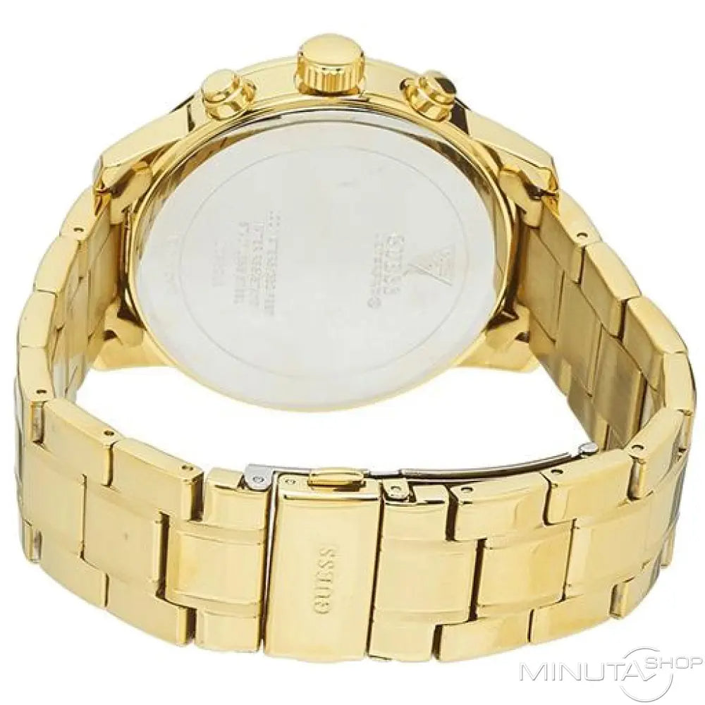 Guess Mini Sunrise Quartz Analog Orange Dial Gold Steel Strap Watch For Women - W0448L7 Buy Now By Guess