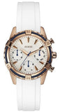 Guess Catalina White Dial White Silicon Strap Watch For Women - W0562L1 Buy Now By Guess