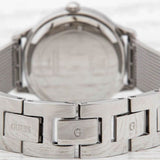 Guess Chelsea Crystals Black Dial Silver Mesh Bracelet Watch For Women - W0647L5 Buy Now By Guess
