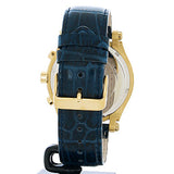 Guess Pinnacle Chronograph Quartz Blue Dial Blue Leather Strap Watch For Men - W0673G2 Buy Now By Guess