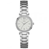Guess Park Ave White Dial Silver Steel Strap Watch for Women - W0767L1 Buy Now By Guess