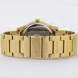 Guess Crystal Multifunction Gold Dial Gold Steel Strap Watch for Women - W0778L2 Buy Now By Guess