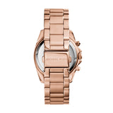Michael Kors Camille Chronograph White Dial Rose Gold Steel Strap Watch For Women - MK7271 Buy Now By Michael Kors