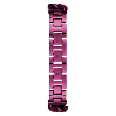 Guess Vanity Analog Purple Dial Purple Steel Strap Watch For Women - W1029L4 Buy Now By Guess