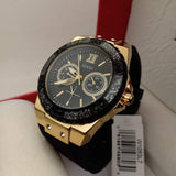 Guess Black Dial Black Rubber Strap Watch For Women - W1053L7 Buy Now By Guess