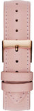 Guess Wonderlust Beige Dial Pink Leather Strap Watch for Women - W1065L1 Buy Now By Guess