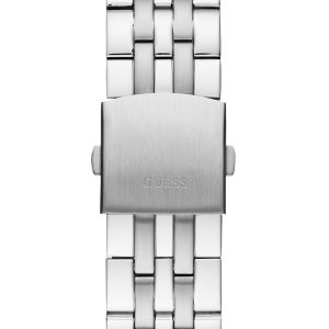 Guess Odyssey Multifunction Blue Dial Silver Steel Strap Watch For Men - W1107G2 Buy Now By Guess