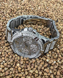 Guess Frontier Diamonds Silver Dial Silver Steel Strap Watch For Women - W1156L1 Buy Now By Guess