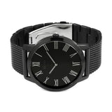Guess Richmond Black Dial Black Mesh Bracelet Watch for Men - W1263G3 Buy Now By Guess