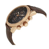 Guess Analog Chronograph Brown Dial Brown Leather Strap Watch For Men - W14052G2 Buy Now By Guess