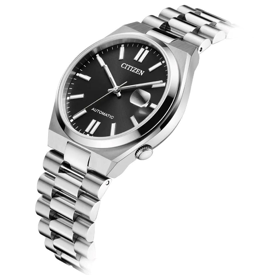 Citizen Tsuyosa Automatic Black Dial Silver Steel Strap Watch For Men - NJ0150-56E Buy Now By Citizen