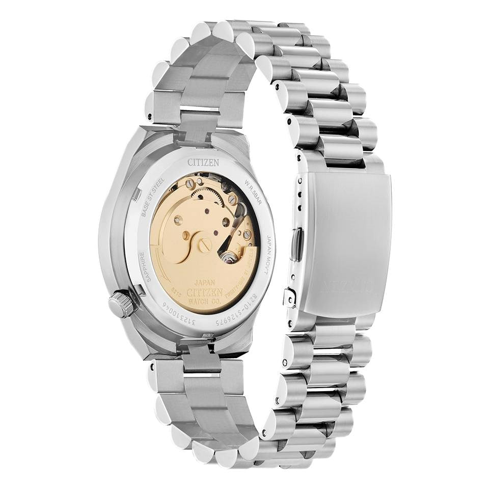 Citizen Tsuyosa Automatic Blue Dial Silver Steel Strap Watch For Men - NJ0151-88X Buy Now By Citizen