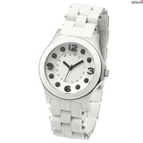 Marc Jacobs Perry White Dial White Silicone Strap Watch for Women - MBM2533 Buy Now By Marc Jacobs