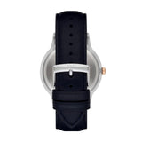 Emporio Armani Renato Analog Blue Dial Blue Leather Strap Watch For Men - AR11188 Buy Now By Emporio Armani