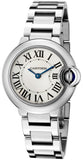 Cartier Ballon Bleu De Cartier White Dial Silver Steel Strap Watch for Women - W69010Z4 Buy Now By Cartier