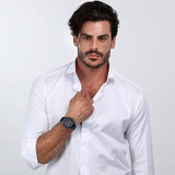 Maserati Stile Chronograph Blue Dial Blue Steel Strap Watch For Men - R8873642008 Buy Now By Maserati