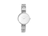 Calvin Klein Wavy Silver Dial Silver Steel Strap Watch for Women - K9U23146 Buy Now By Calvin Klein