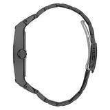 Guess Phoenix Multifunction Crystals Silver Dial Black Steel Strap Watch For Men - GW0094G3 Buy Now By Guess