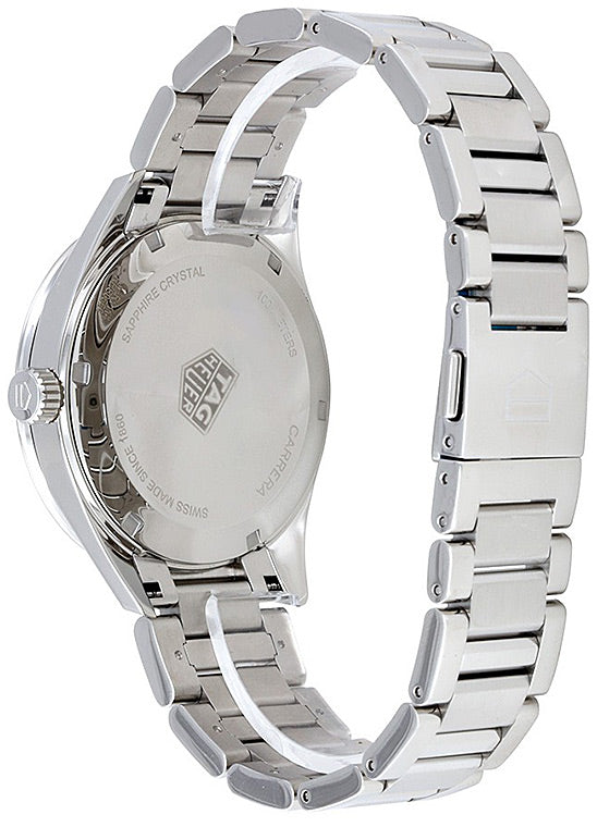 Tag Heuer Carrera Quartz Diamonds Blue Dial Silver Steel Strap Watch for Women - WAR1114.BA0601 Buy Now By Tag Heuer