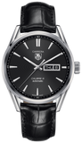 Tag Heuer Carrera Automatic 41mm Black Dial Black Leather Strap Watch for Men - WAR201A.FC6266 Buy Now By Tag Heuer