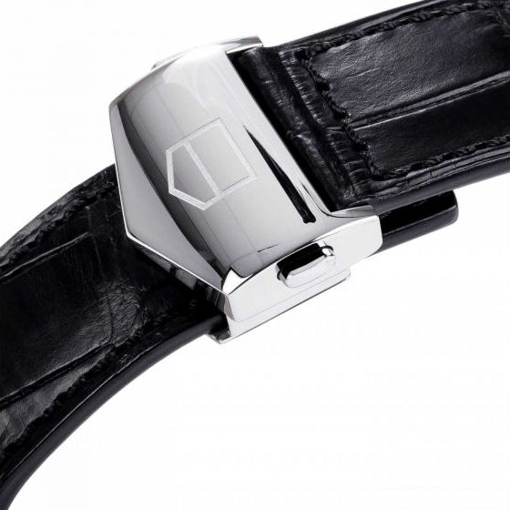 Tag Heuer Carrera Automatic 41mm Black Dial Black Leather Strap Watch for Men - WAR201A.FC6266 Buy Now By Tag Heuer