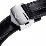 Tag Heuer Carrera Automatic 41mm Black Dial Black Leather Strap Watch for Men - WAR201A.FC6266 Buy Now By Tag Heuer