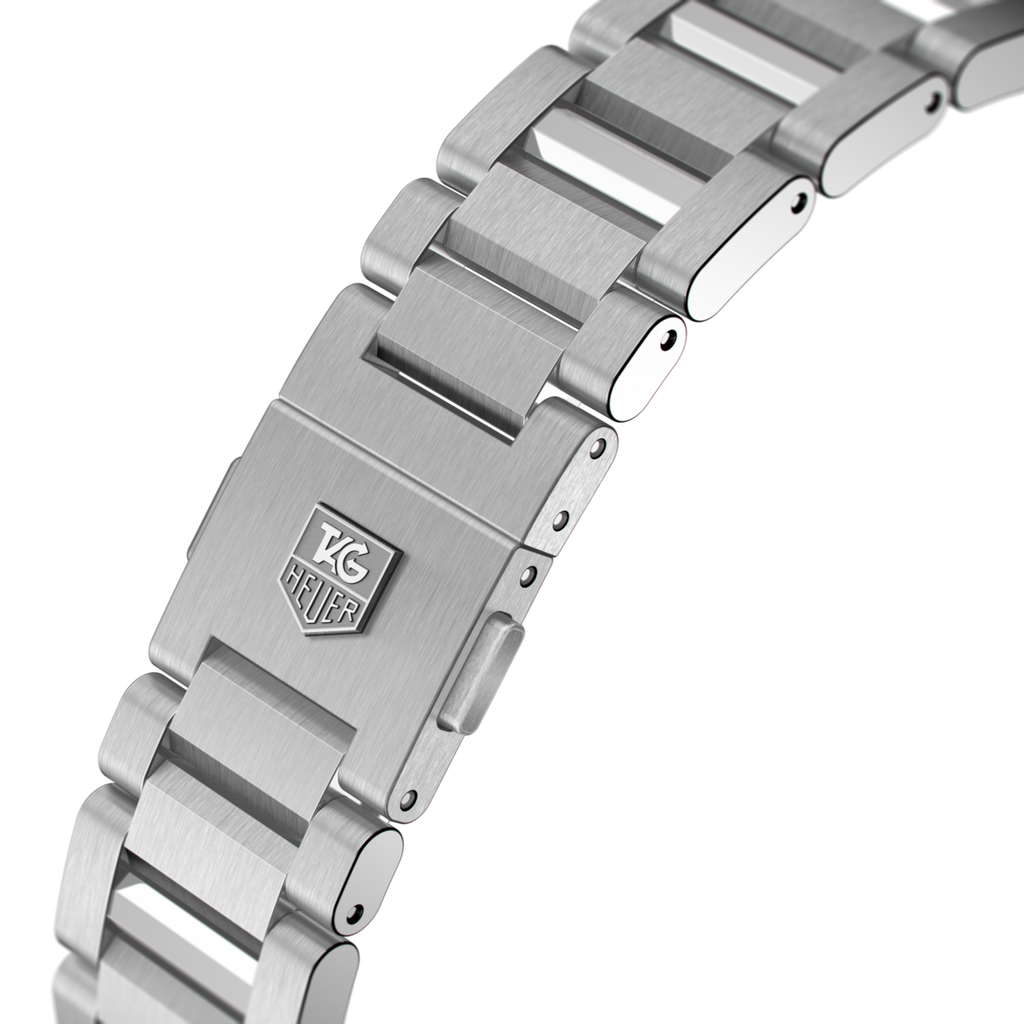 Tag Heuer Carrera Calibre 5 Automatic White Dial Silver Steel Strap Watch for Men - WAR201B.BA0723 Buy Now By Tag Heuer